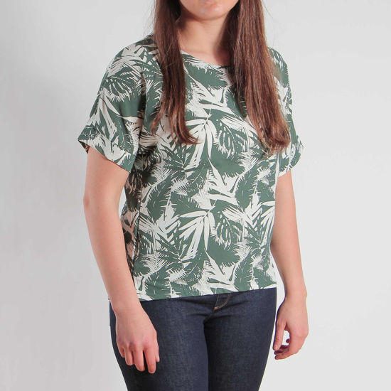 Immagine di BACHATA - TSHIRT MANICA CORTA FIORI