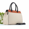 Immagine di DAVID JONES - Borsa due manici con tasca zip posteriore e tracolla rimovibile