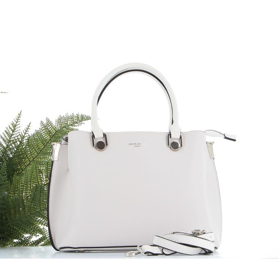 Immagine di DAVID JONES - Borsa due manici con tracolla rimovibile