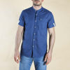 Immagine di BLUE LEMON - CAMICIA MANICA CORTA COREANA LINO