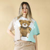 Immagine di MY JEWELS - TSHIRT MEZZA MANICA STAMPA ORSETTO