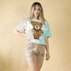 Immagine di MY JEWELS - TSHIRT MEZZA MANICA STAMPA ORSETTO