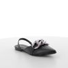 Immagine di MISS GLOBO - Ballerina a punta slingback in VERA PELLE con catena, MADE IN ITALY