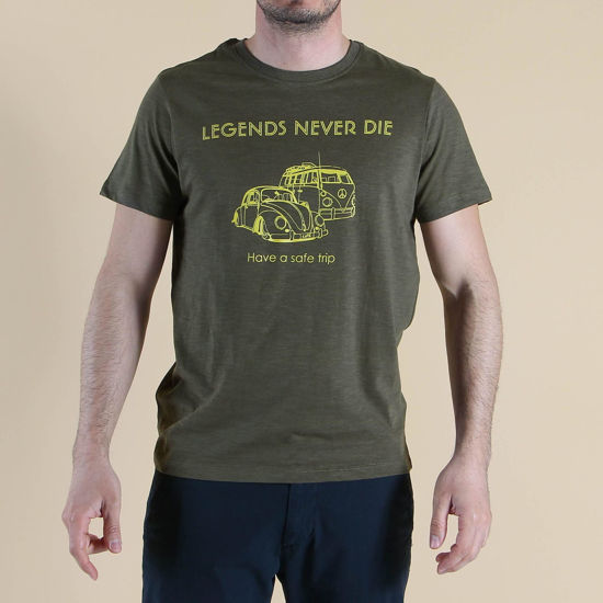 Immagine di BROKERS - T-SHIRT MANICA CORTA CON STAMPA