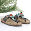 Immagine di MY JEWELS - Ciabatta platform infradito con strass e pietre