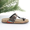 Immagine di MY JEWELS - Ciabatta platform infradito con strass e pietre