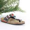 Immagine di MY JEWELS - Ciabatta platform infradito con strass e pietre