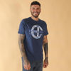 Immagine di ENRICO COVERI SPORTSWEAR - UOMO TSHIRT MEZZA MANICA STAMPA FOGLIE