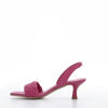 Immagine di MISS GLOBO - Sandalo fuxia con fascia intrecciata, tacco 6cm MADE IN ITALY