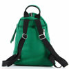 Immagine di ENRICO COLLEZIONE- Zaino verde con zip centrale e pulsante a chiusura