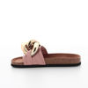 Immagine di FLYFOR - Ciabatta rosa platform con catena sulla fascia