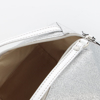 Immagine di DIVAS - Borsa glitter argento con due manici e tracolla rimovibile, MADE IN ITALY
