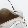 Immagine di DIVAS - Borsa glitter argento con due manici e tracolla rimovibile, MADE IN ITALY
