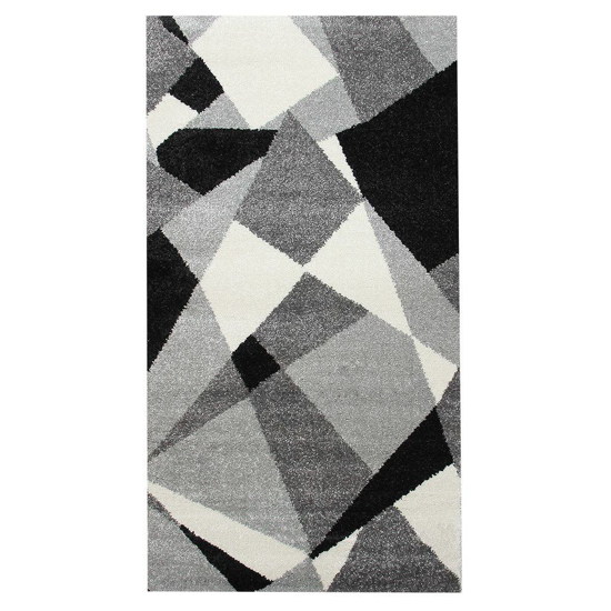 Immagine di BOYTEKS –  Tappeto Milano grigio con disegno astratto 160x230 cm