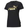Immagine di PUMA - T-SHIRT MM ESS+ METALLIC LOGO BLACK-GOLD