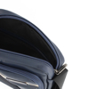 Immagine di LOTTO - Borsello blu con doppia tasca frontale e tracolla regolabile