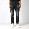 Immagine di FRANKIE MALONE - JEANS 5 TASCHE NERO LAVATO SCURO CON ROTTURE