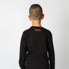 Immagine di GURU 99 - TSHIRT NERA A MANICA LUNGA