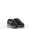 Immagine di LAURA BIAGIOTTI - Sneakers nera con stampa logo glitter