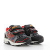 Immagine di SPIDER MAN - Sneakers nera con strappi e luci, stampa plastificata personaggio laterale