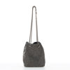 Immagine di MISS GLOBO - Borsa nera a sacchetto multistrass
