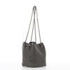 Immagine di MISS GLOBO - Borsa nera a sacchetto multistrass