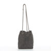 Immagine di MISS GLOBO - Borsa nera a sacchetto multistrass