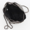 Immagine di MISS GLOBO - Borsa nera a sacchetto multistrass
