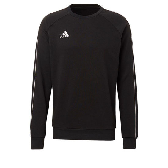 Immagine di ADIDAS - SWEAT CORE18 SW TOP BLACK-WHITE - CE9064