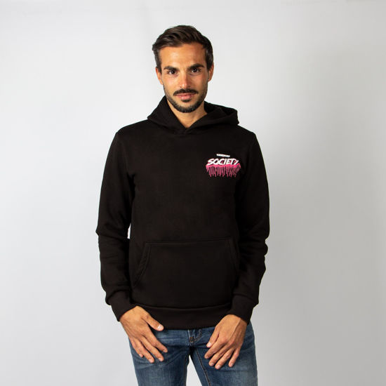 Immagine di ON SPIRIT -  FELPA NERA CON CAPPUCCIO