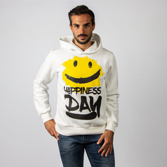 Immagine di ON SPIRIT -  FELPA BIANCA CON CAPPUCCIO