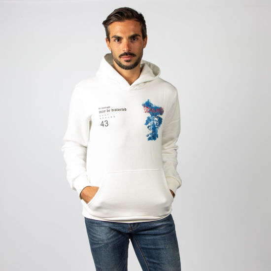 Immagine di ON SPIRIT -  FELPA BIANCA CON CAPPUCCIO