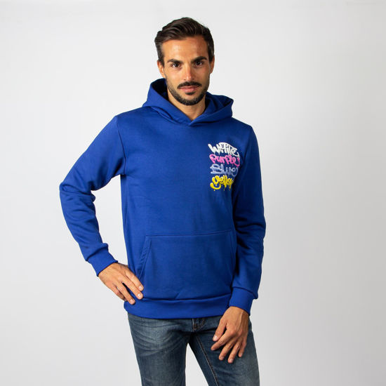 Immagine di ON SPIRIT -  FELPA BLU CON CAPPUCCIO