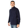 Immagine di BREZZA DI MARE - MAGLIA BLU MANICA LUNGA CON ZIP