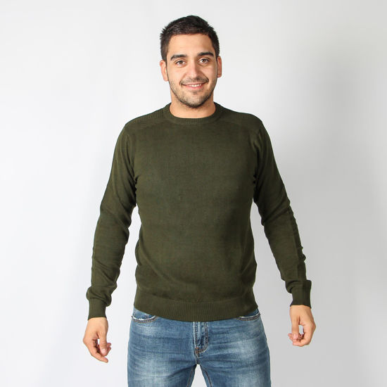 Immagine di BRAVE SOUL - UOMO MAGLIA VERDE MANICA LUNGA