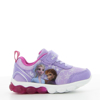 Immagine di FROZEN - Sneakers lilla con strappo e luci, stampa personaggi plastificata laterale