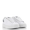 Immagine di ENRICO COVERI - Sneakers bianca con patch posteriore glitterata