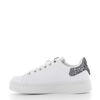 Immagine di ENRICO COVERI - Sneakers bianca con patch posteriore glitterata