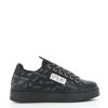 Immagine di ENRICO COVERI - Sneakers nera con scritte e patch posteriore glitterata