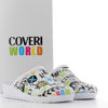 Immagine di COVERI WORLD - Ciabatta sanitaria bianca con sottopiede in VERA PELLE, MADE IN ITALY