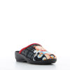 Immagine di SANA COMFORT - Pantofola grigia con stampa orsetto e margherite, MADE IN ITALY