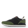 Immagine di NAVY SAIL - MAP POP Scarpa nera con dettagli verdone
