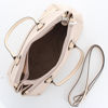 Immagine di DIVAS - Borsa due manici beige in VERA PELLE con zip orizzontale frontale, MADE IN ITALY