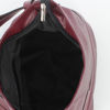 Immagine di DIVAS - Borsa a sacca bordeaux in VERA PELLE con tasca frontale zip, MADE IN ITALY