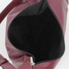 Immagine di DIVAS - Borsa a sacca bordeaux in VERA PELLE con tasca frontale e tracolla allungabile, MADE IN ITALY