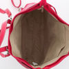 Immagine di DIVAS - Borsa rossa in VERA PELLE con coulisse trasformabile in zaino, MADE IN ITALY