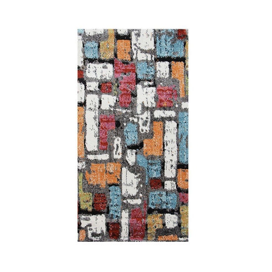 Immagine di BOYTEKS –  Tappeto Milano multicolor con disegno astratto 60X110 cm