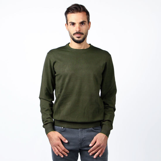 Immagine di ON SPIRIT - MAGLIA VERDE MANICA LUNGA GIROCOLLO