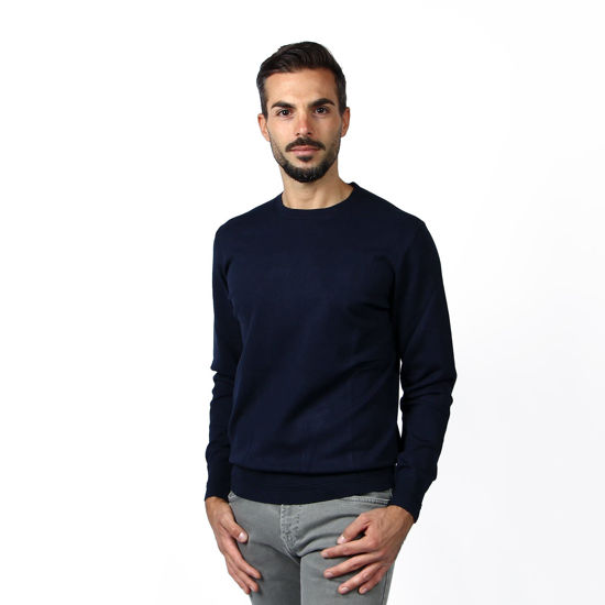 Immagine di ON SPIRIT - MAGLIA BLU MANICA LUNGA GIROCOLLO