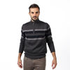 Immagine di BREZZA DI MARE - MAGLIA GRIGIA MANICA LUNGA 1/2 ZIP RIGA CENTRAL